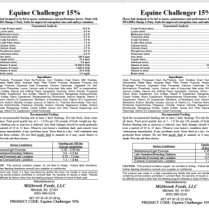 Millbrook Feeds Equine Challenger 15%