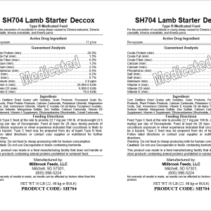 Millbrook Feeds Lamb Starter Deccox