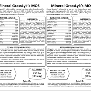 Millbrook Feeds Mineral GrassLyk's Tubs