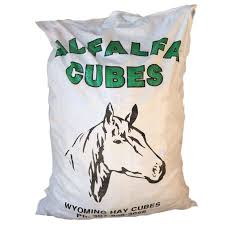 50-Pound Alfalfa Hay Cubes