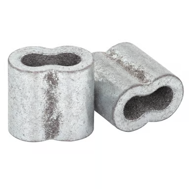 Kiwi Gritted Crimp Sleeve - 8ga Smooth Wire / 12.5ga Barbed Wire