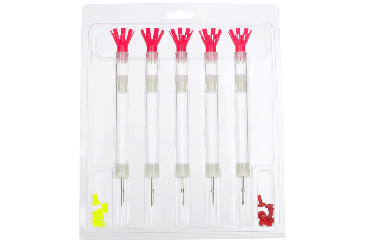 Cap-Chur Disposable Aero Syringes w/Collared Needles, 10cc