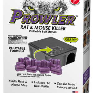 Prowler Rat & Mouse Refillable Bait Station