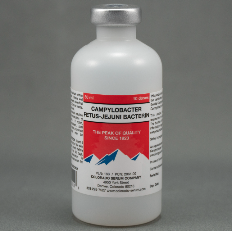 Colorado Serum Company Campylobacter Fetus-Jejuni Bacterin, 10 Dose